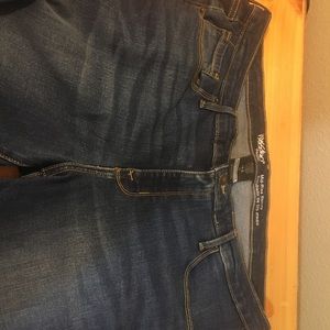 Mossimo Mid-Rise Skinny Jeans Size 14/s